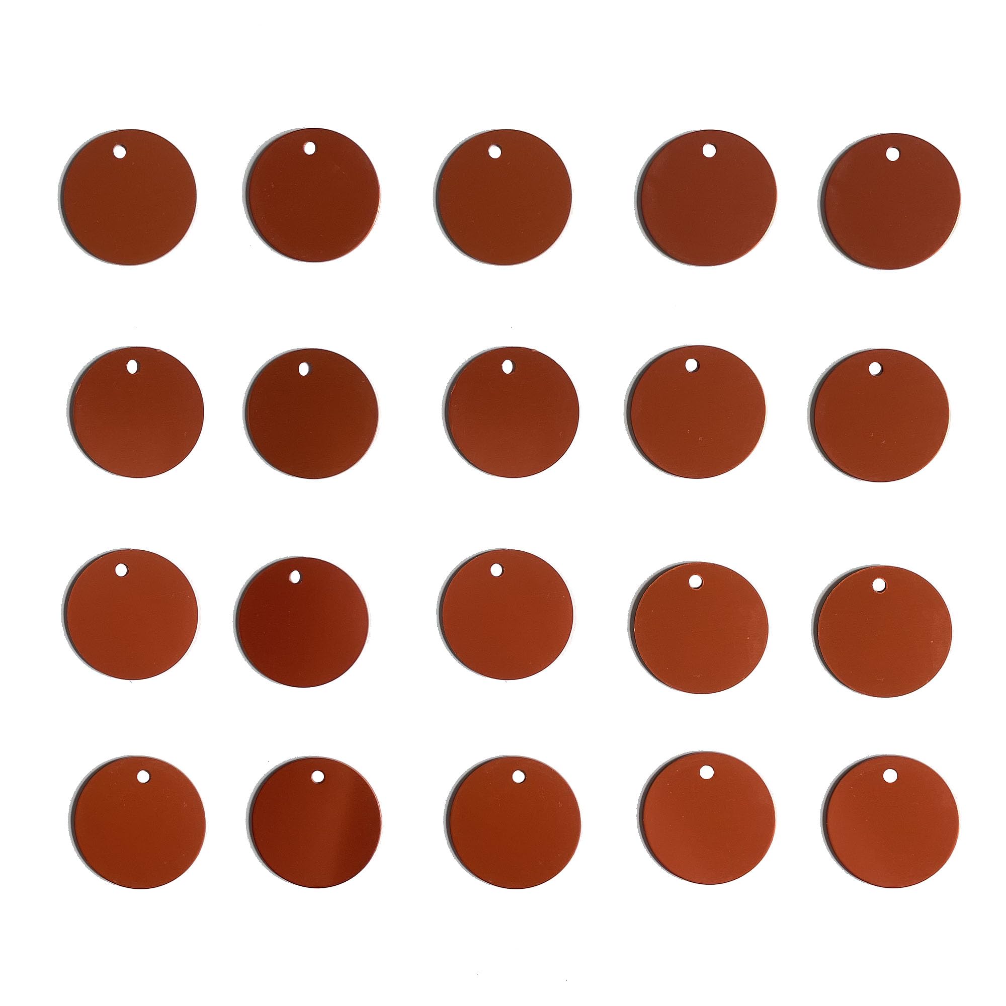 SourcemallAluminum Blank Stamping Tag Pendants with hole for Bracelet Necklace Pendant Charm Jewellery Making DIY Crafts