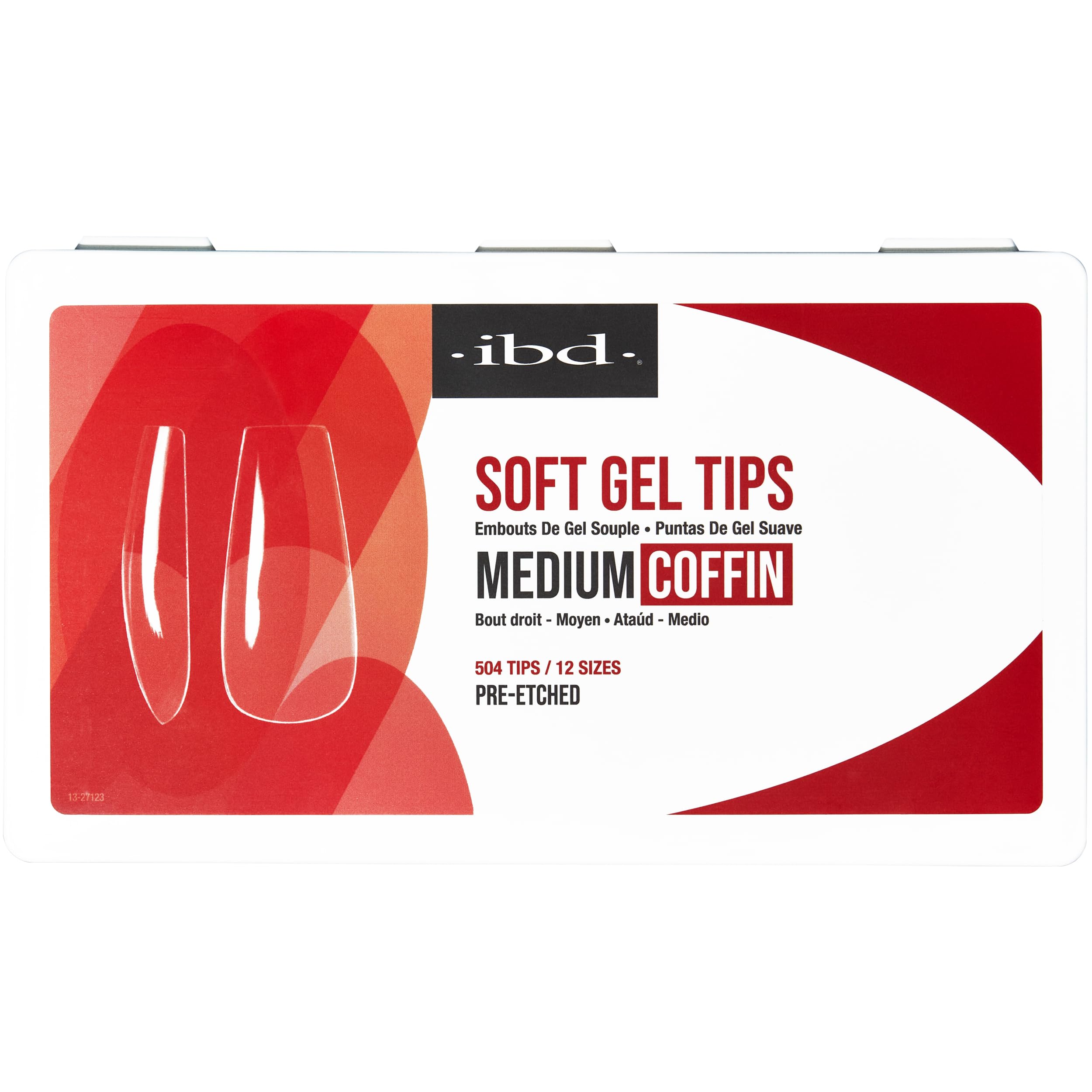 ペディグラス　ネイルリストアI＆II テキスト Amazon.com: IBD Clear Soft Gel Nail Tips - Medium Coffin Shape