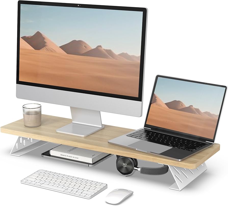 Amazon.co.jp: Fenge モニター台 卓上 モニタースタンド デスク