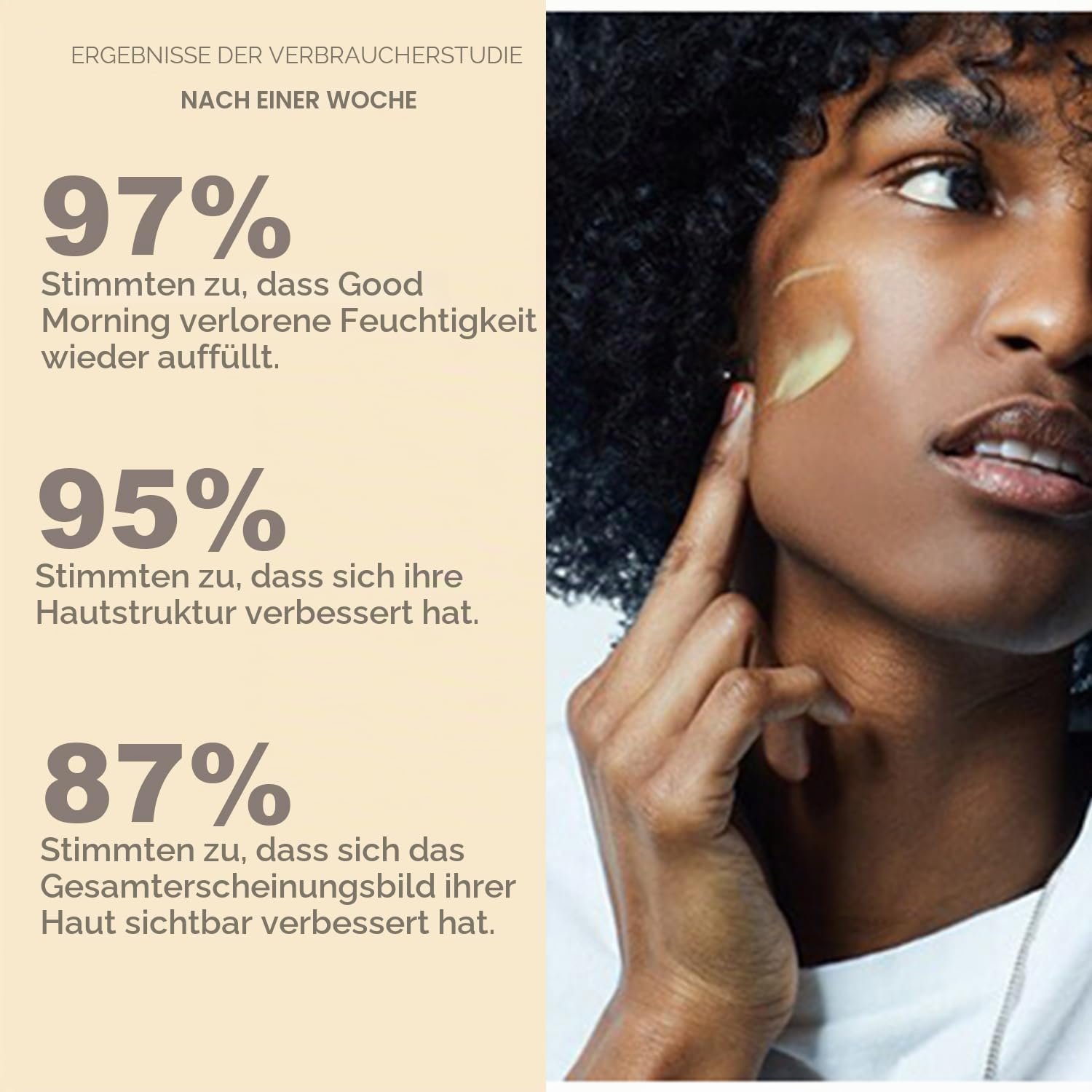 Hey Honey Skincare Good Morning Gesichtsserum für reife Haut | Schnell wirkender Hautbefeuchter und Schutz der Hautbarriere | Mit Hyaluronsäure, Retinyl | Für empfindliche Haut