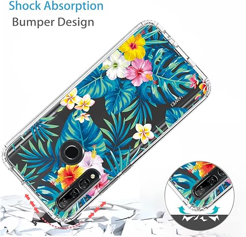 Miniatura 7 de Funda para Y9 Prime 2019Honor 9XP Smart Z con protector de pantalla de vidrio templado, suave 360 cuerpo completo a prueba de golpes, híbrida