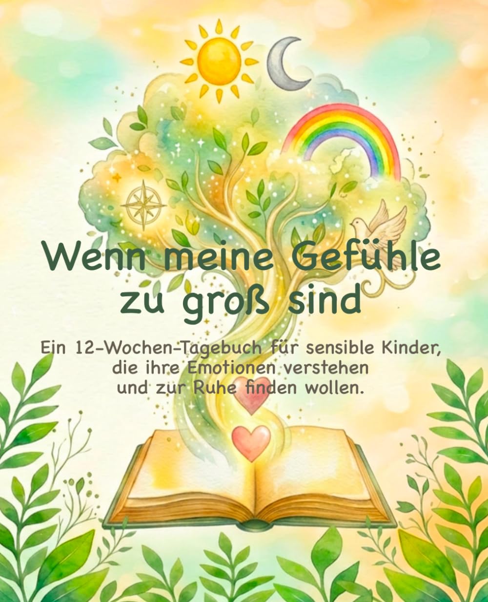 Wenn meine Gefühle zu groß sind: Ein 12-Wochen-Tagebuch für sensible Kinder, die ihre Emotionen verstehen und zur Ruhe finden wollen