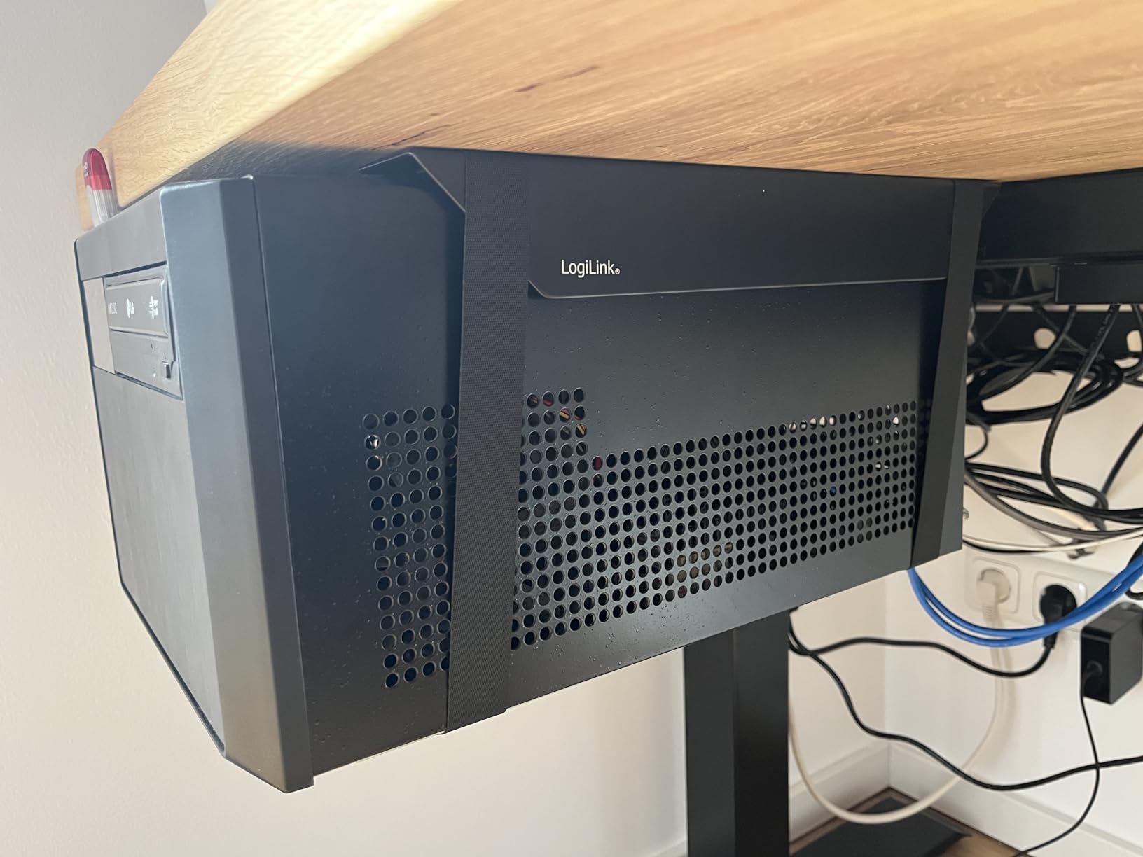 Pc Halterung Unter Tisch Selber Bauen