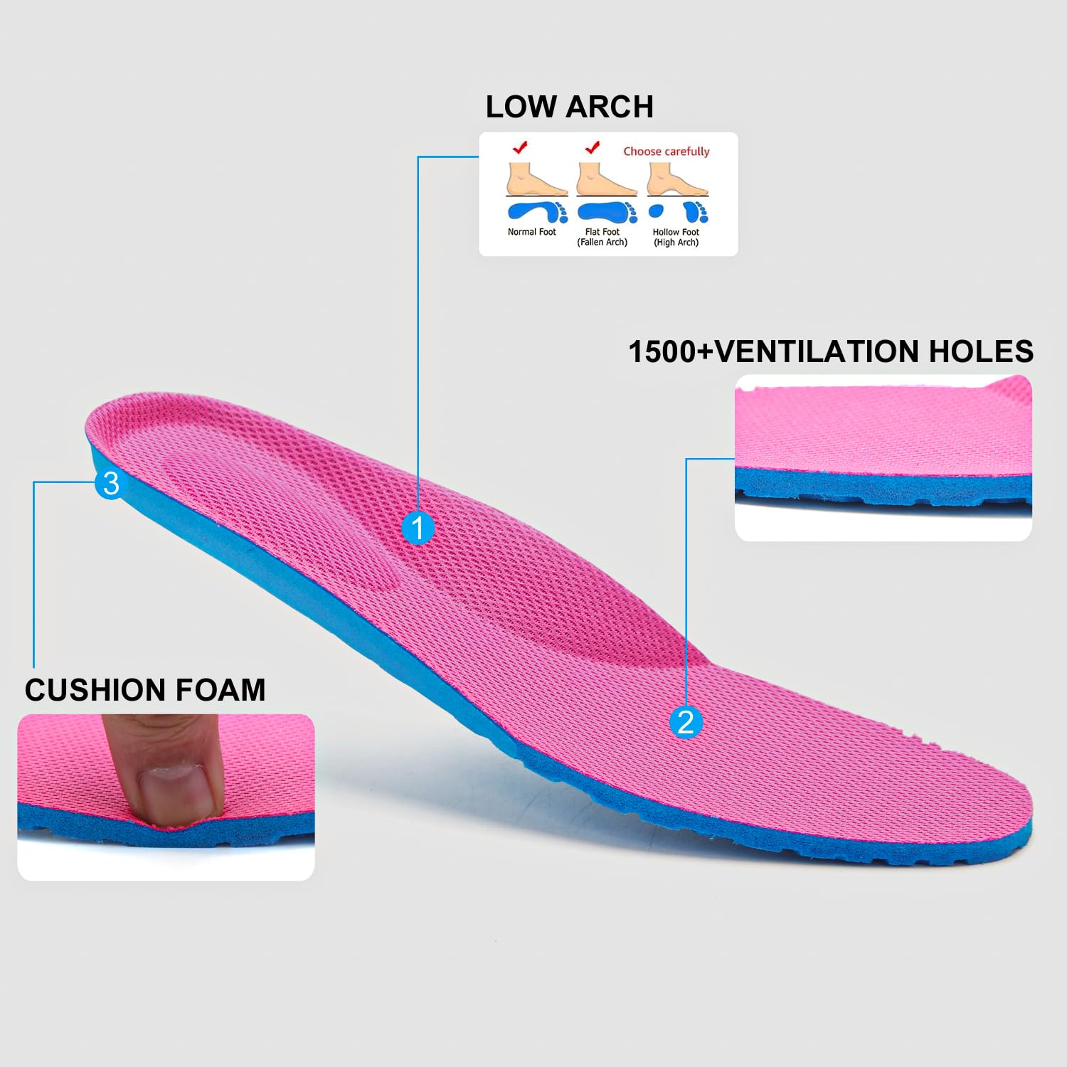 Myztra Scarpe Running Donna Traspiranti e Leggere Scarpe da Donna con Ammortizzazione Air Comode e Antiscivolo Scarpe Donna Ginnastica Outdoor Trekking Scarpe Fitness Donna