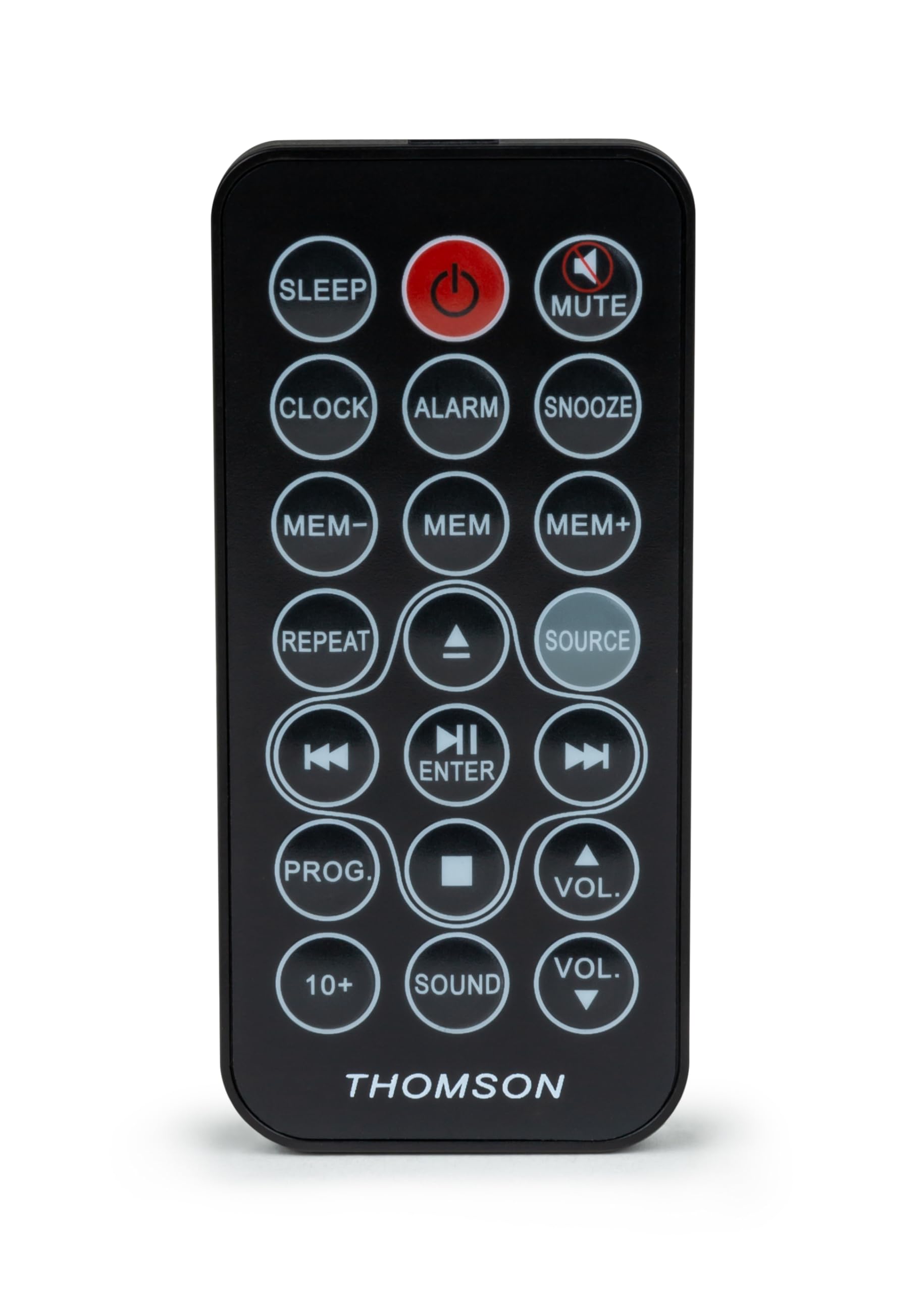 THOMSON Micro Chaîne Bluetooth Lecteur CD Enceinte HiFi 50W Radio FM DAB+ Chargeur Smartphone sans Fil Induction Compatible Iphone Samsung Galaxy Port Aux USB MP3