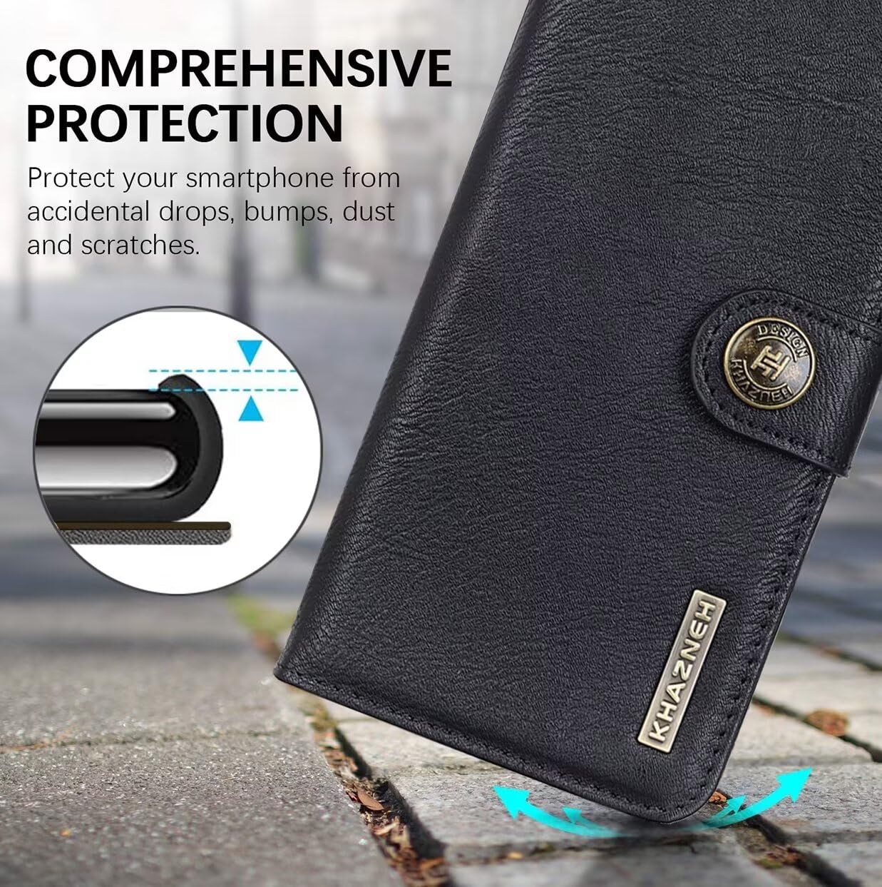Custodia e Cover per OnePlus Nord N10 5G,Custodia a Portafoglio in Pelle con Supporto per OnePlus Nord N10 5G,Un Gran Numero di Slot per schede, Custodia con Slot per schede