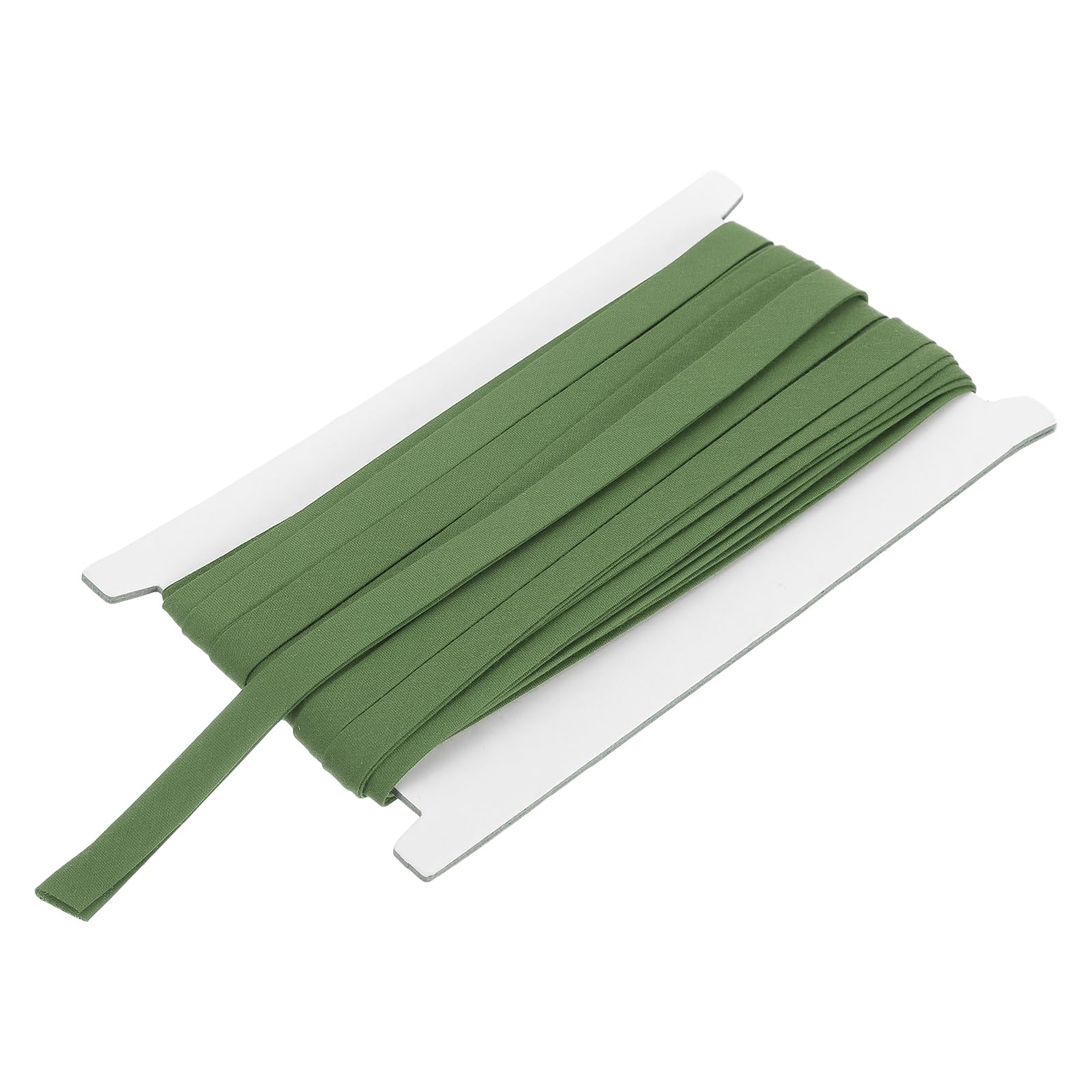 sourcing map 3/8 Inch Double Fold Bias Tape Continuous Bulk Bias Tape for Sewing, Seaming Quilting Hemming Binding Crafts (Army Green 12 Yards)