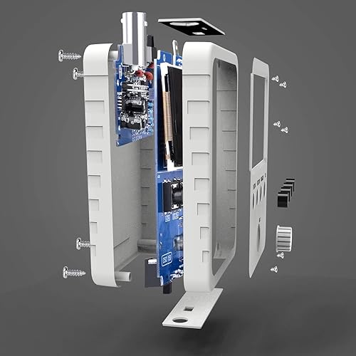 Miniatura 2 de AUKUYEE - Kit de osciloscopio digital de mano - Mini osciloscopio portátil TFT de 2.4 pulgadas, con fuente de alimentación y sonda de cable BNC-Clip