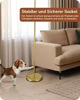 EDISHINE arany ívlámpa állólámpa linen árnyékolóval, E27 LED, 160 cm, nappali hálószoba 4