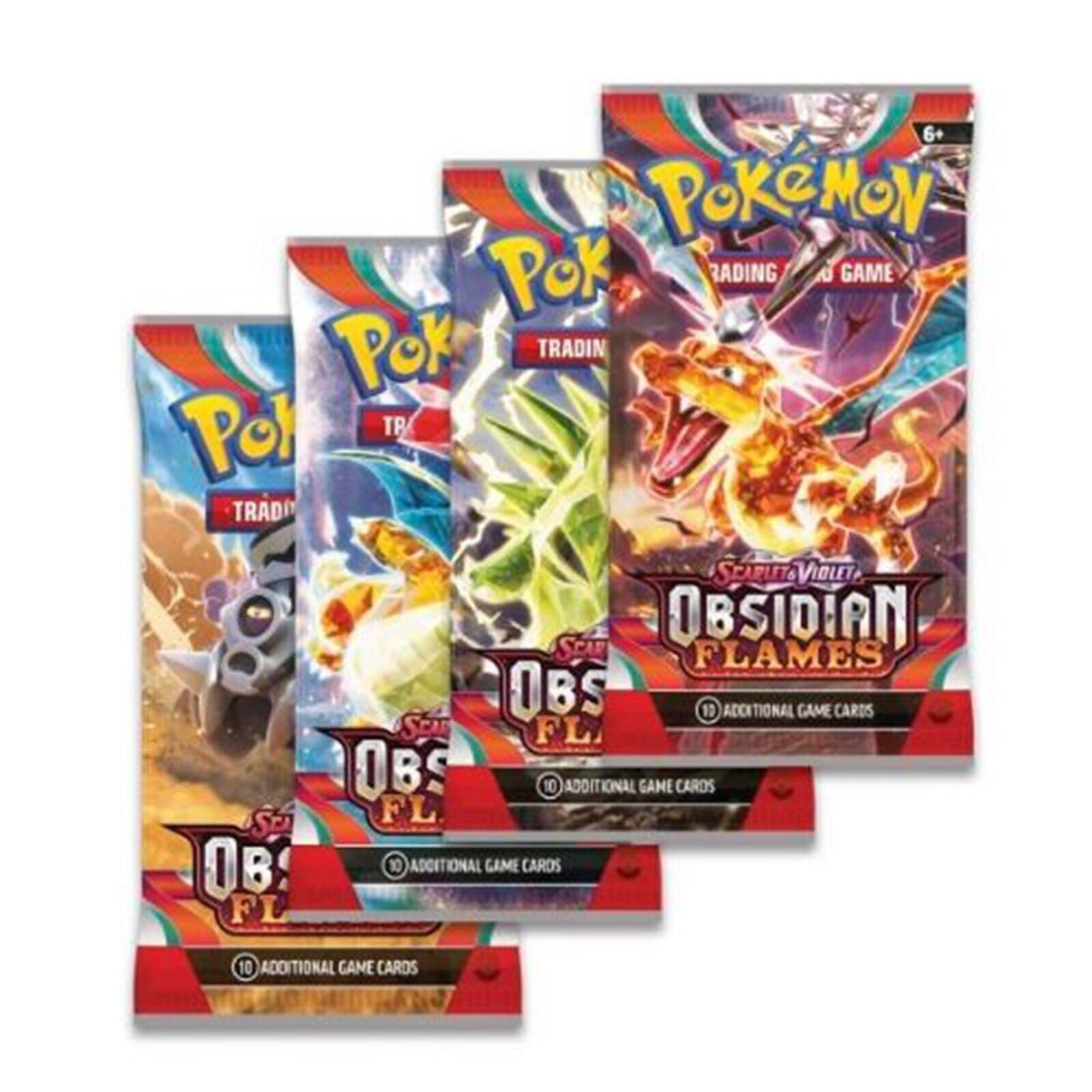 ポケモン OBSIDIAN FLAMESブースターパック 13パーク Pokémon TCG: Obsidian Flames - Scarlet and Violet - Booster