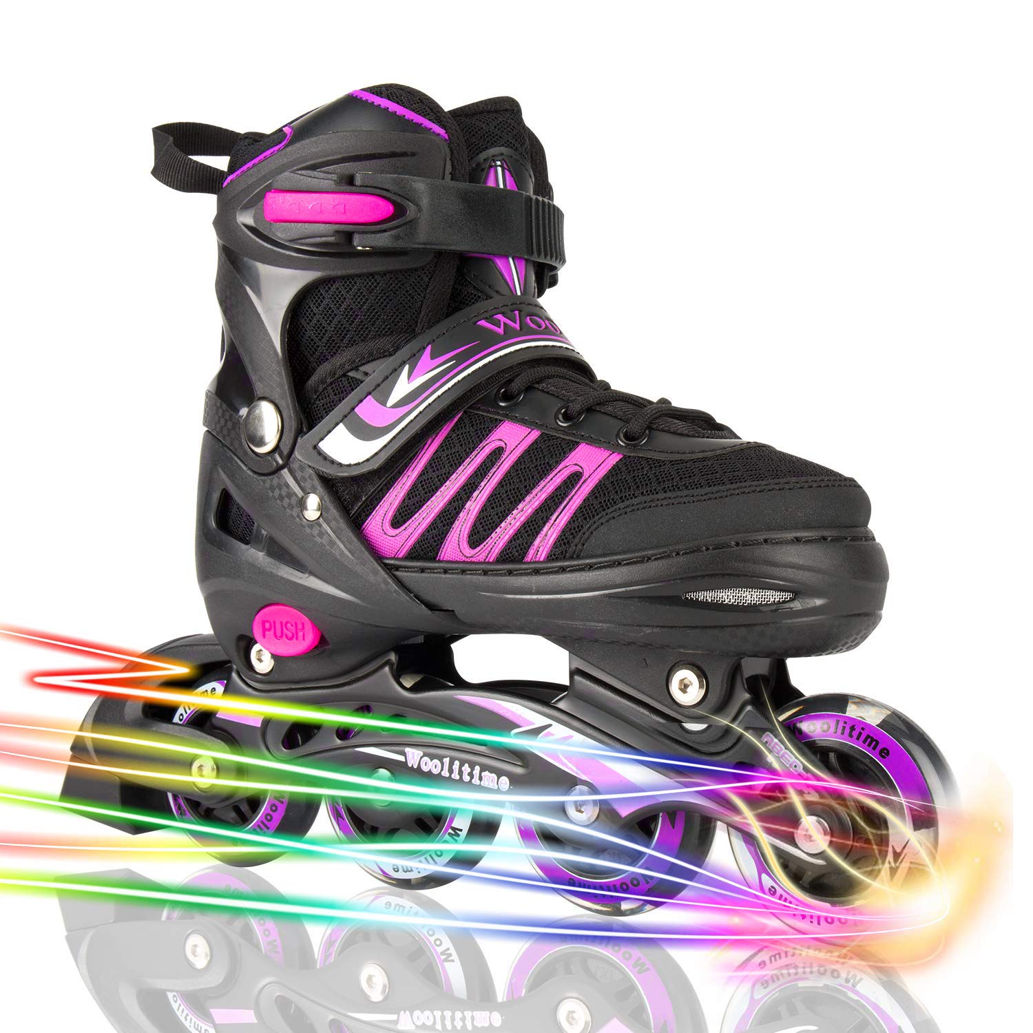 Buy Woolitime Sports Adjustable Blades Roller Skates for Boys and Kids