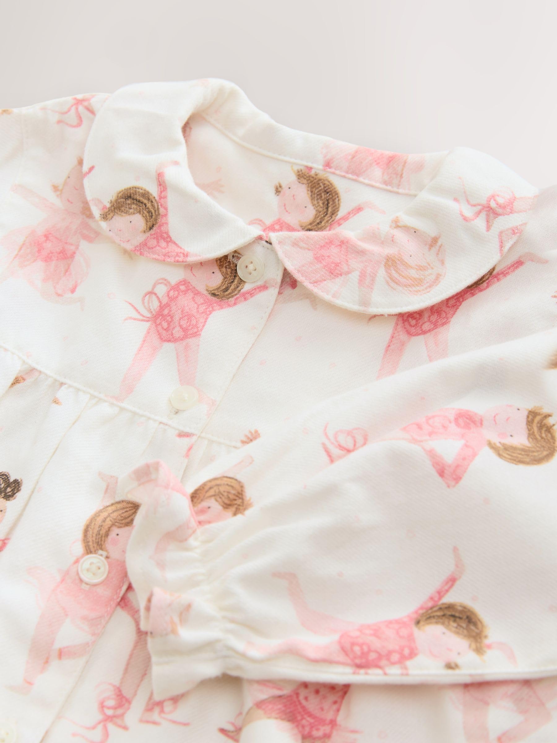 NEXT Fille Pyjama boutonné tissé