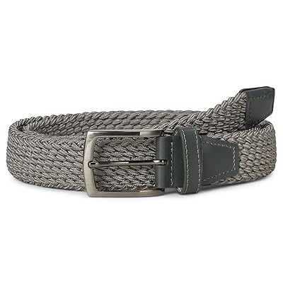 Johnston & Murphy Woven Stretch knit Belt Men