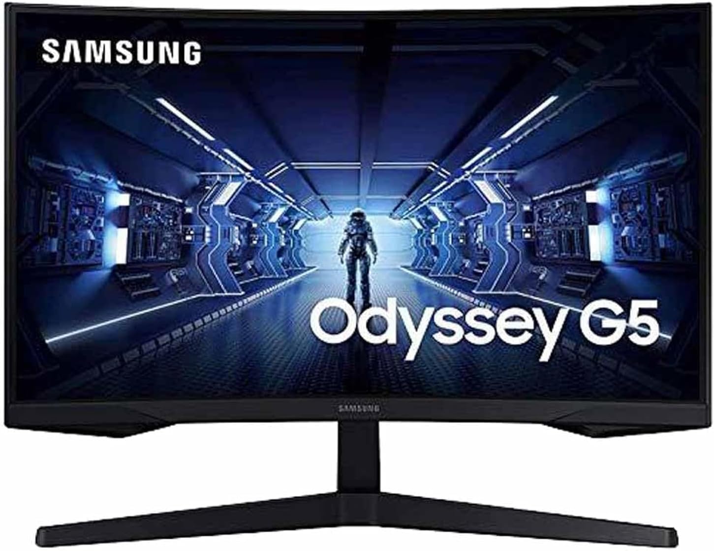 27-Inch G5 Odyssey Gaming Monitor With 1000R Curved Screen,Qhd,144Hz,1Ms,Freesync Premium,Black-Lc27G55Tqwmxue