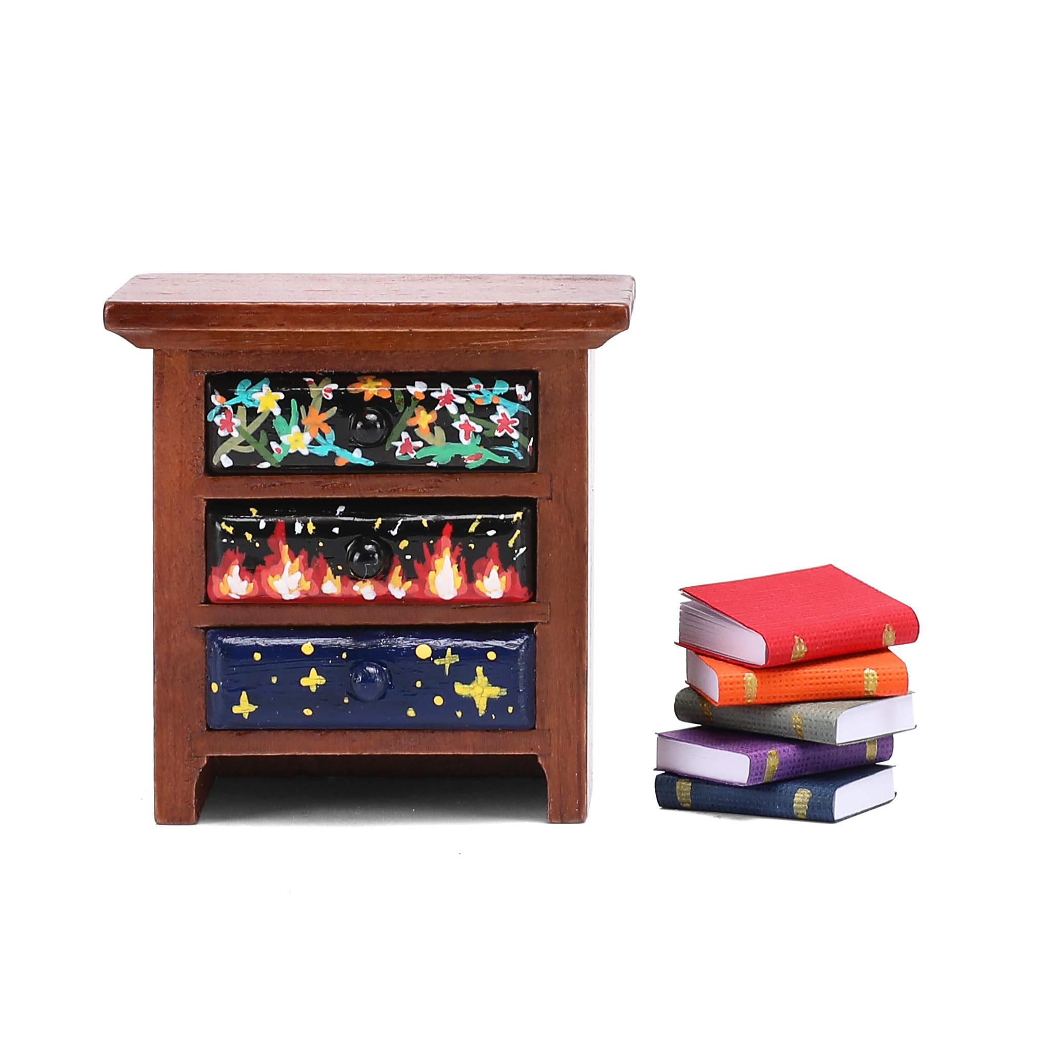 Amazon.com: ASVP Shop ACOTAR Inspired Archeron Sisters Mini Dresser   Artistically Designed Bookshelf Decor : Home & Kitchen