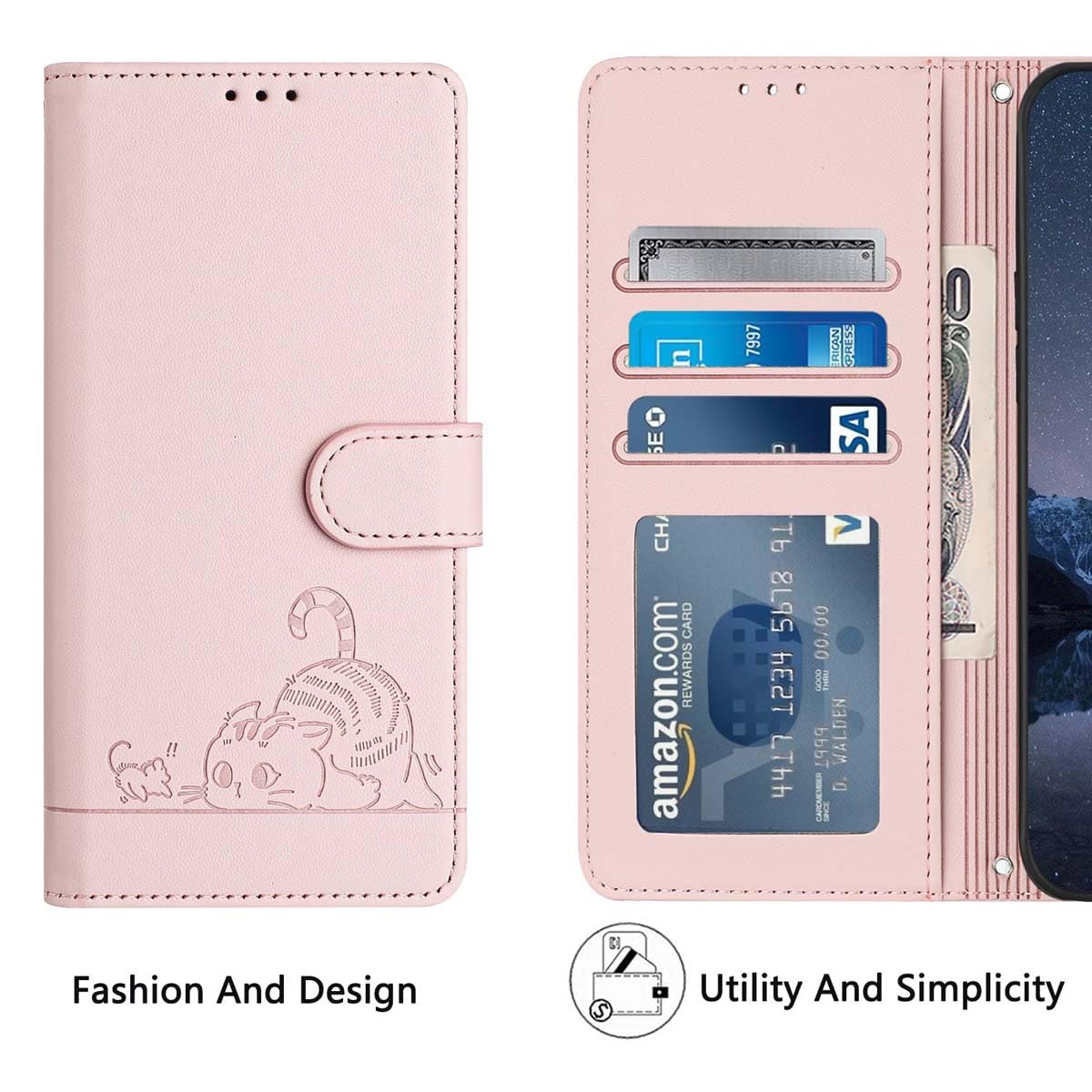 Casing For OPPO Reno 12 F 5G 2024 Luxury Leather Phone Case With Magnetic Car Holder Cover For Opporeno12f Reno 12f Protective Matter Case I3108510823 - View #12