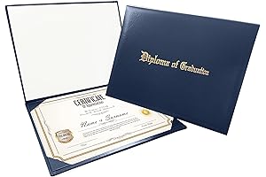 Diploma Cover for Certificate Holder - Make Your Own Diploma
