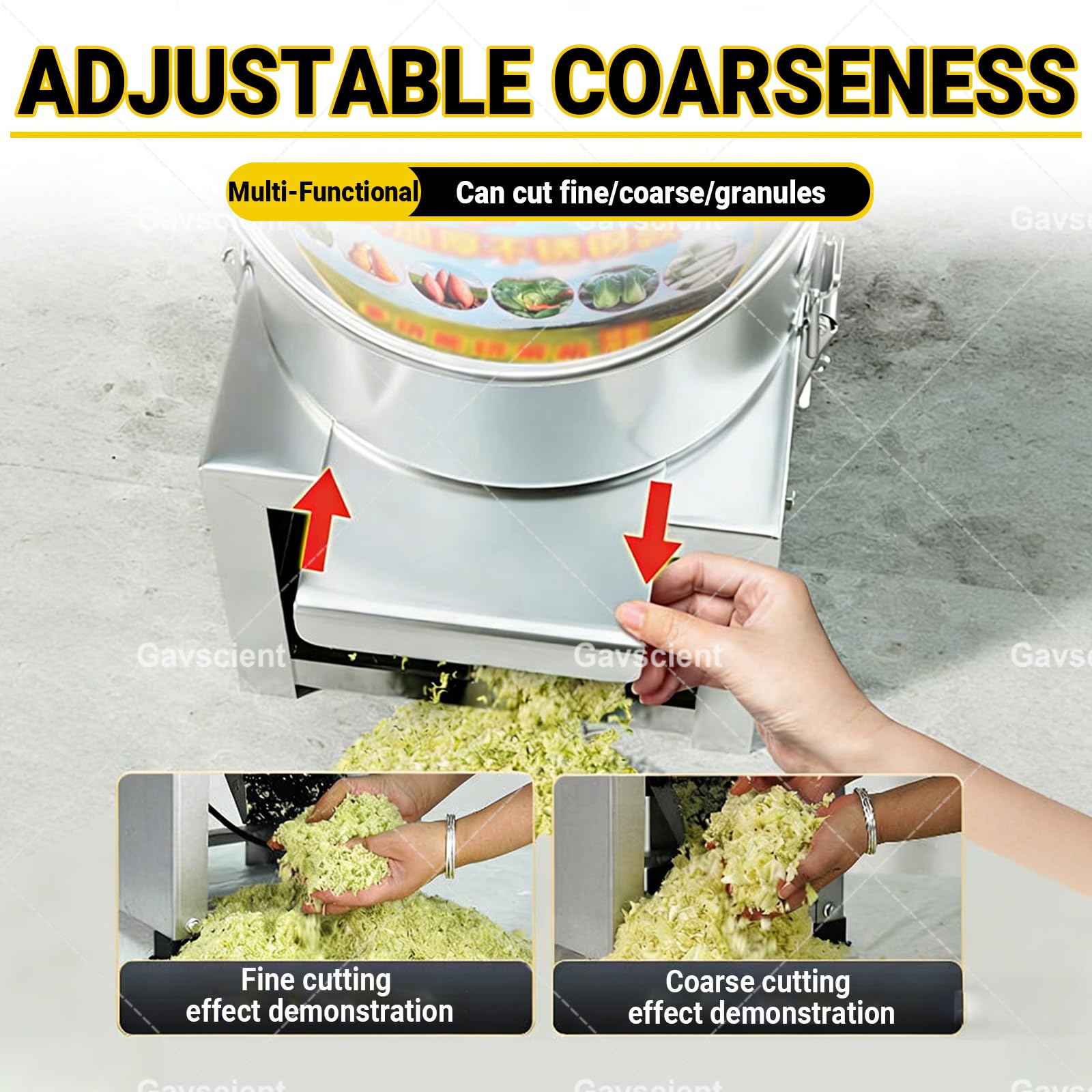 Procesador de alimentos, picador multifuncional, 3500 RPM de alta potencia, acero inoxidable grueso, ideal para cocinar en casa, alimentación de aves de corral, verduras, granos, cacahuetes, 1000 W