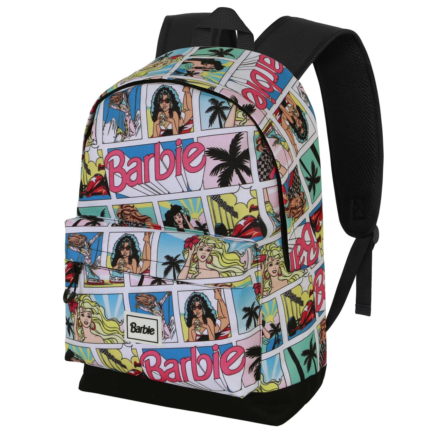 Karactermania Barbie Comic-FAN HS Backpack 2.2, Multicolour, 31 x 44 cm, Capacity 24 L
