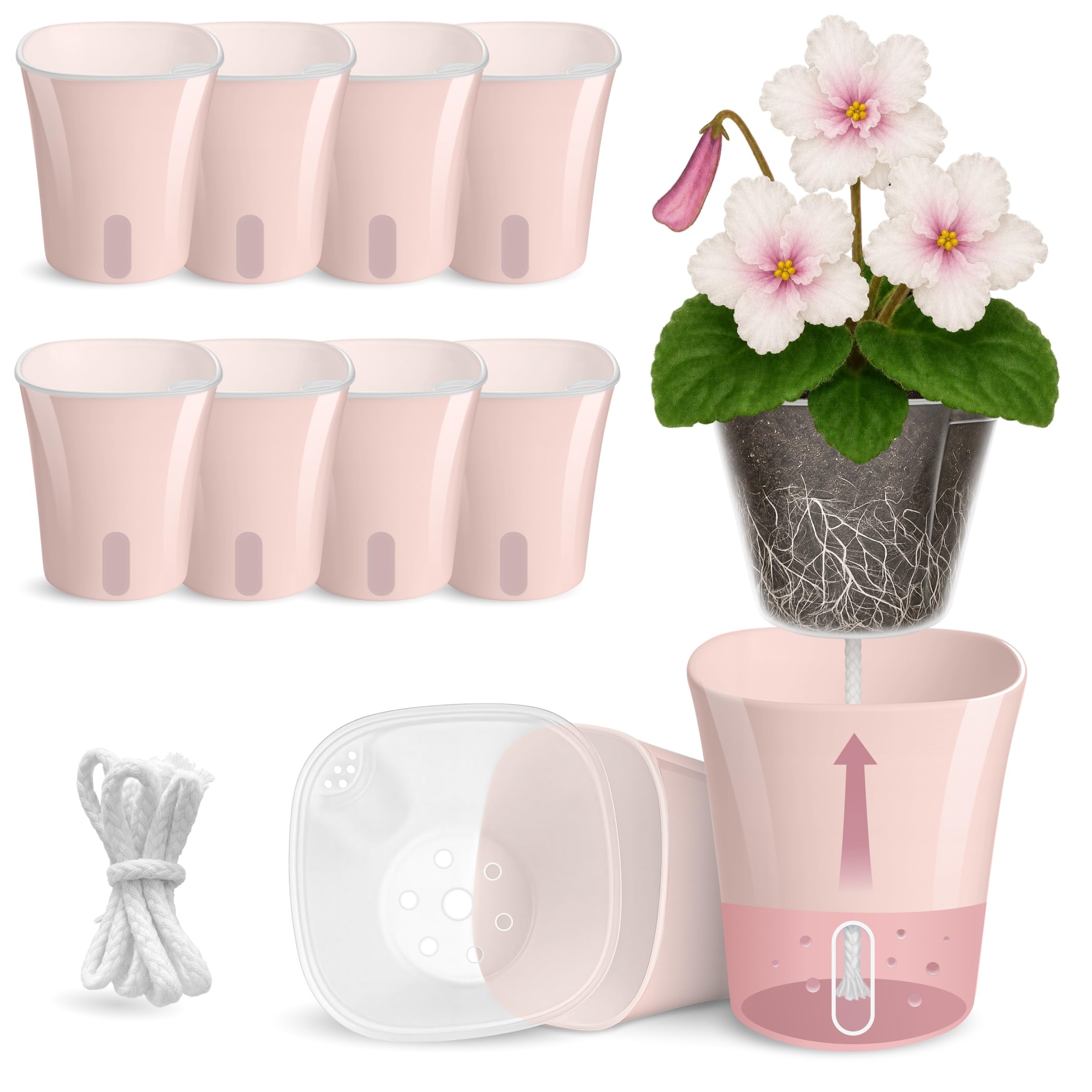 Trous de drainage et pots à arrosage automatique pour sauver vos plantes du dessèchement