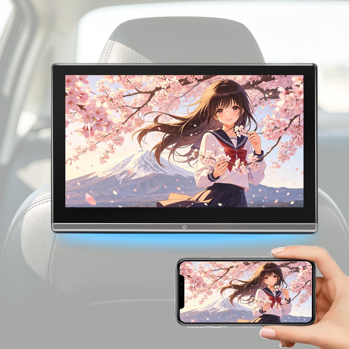 Amazon.co.jp: ULOPOPヘッドレストモニター 11.6インチ超薄いタッチ