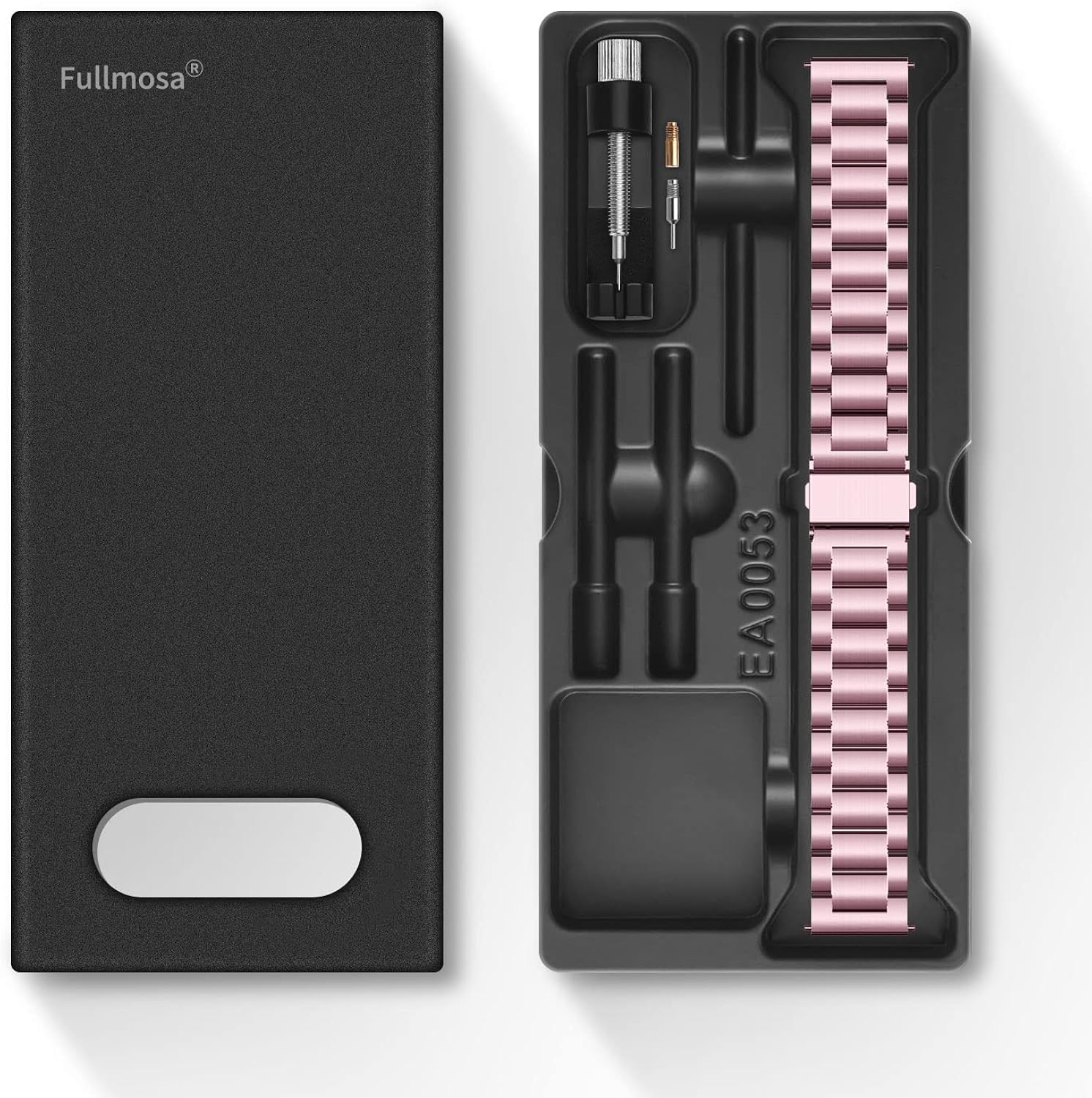 Fullmosa Cinturini per Orologio, Cinturino in Acciaio Inossidabile 22/20/19/18/16mm, Cinturino Smartwatch Compatible con Amazfit/Huawei/Samsung/Casio/Fossil/Ticwatch Fullmosa Cinturini per Orologio, Cinturino in Acciaio Inossidabile 22/20/19/18/16mm, Cinturino Smartwatch Compatible con Amazfit/Huawei/Samsung/Casio/Fossil/Ticwatch