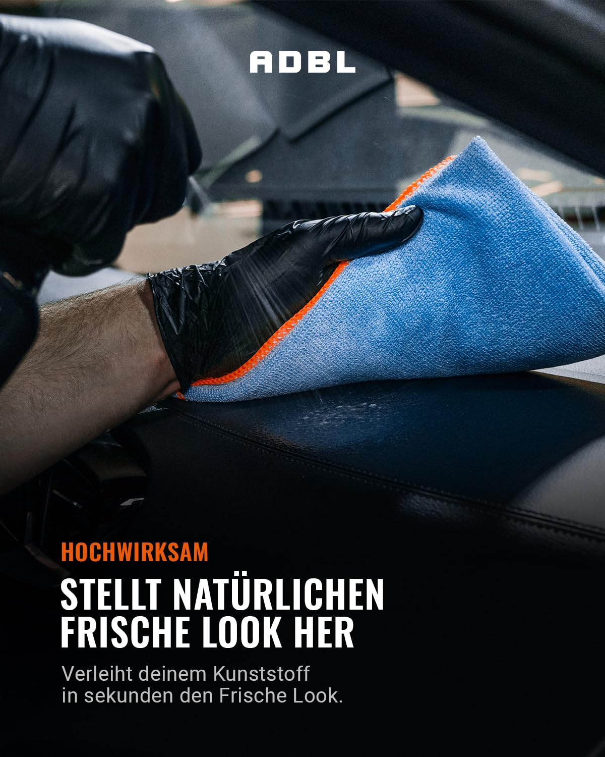 ADBL Interior QD Unlimited (1L) - Wysokiej jakości detailer do wnętrza - Odświeża, czyści i chroni - Antystatyczny z ochroną UV - Bezbłędne wykończenie dla wszystkich materiałów we wnętrzu
