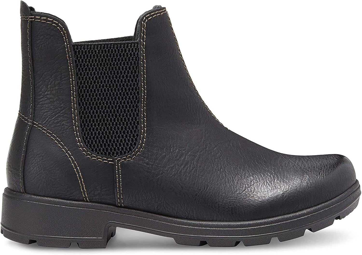 black over the ankle booties