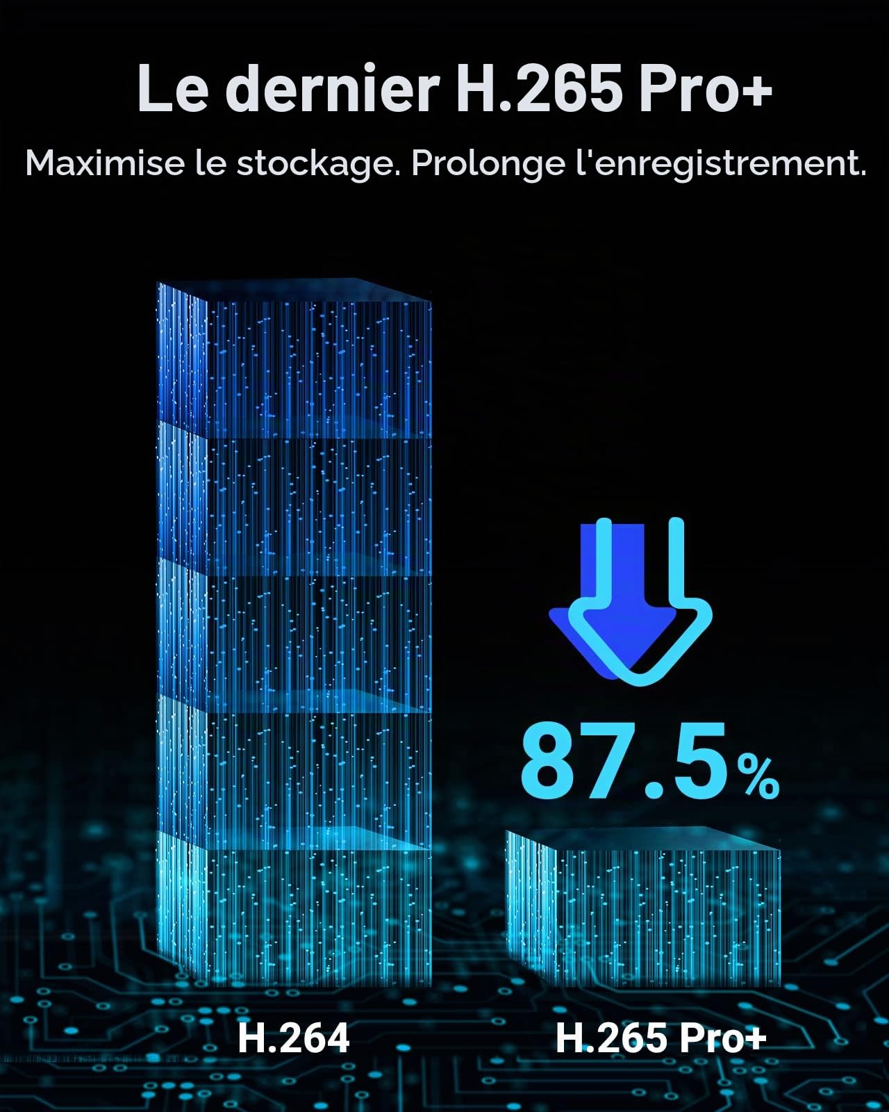 ANNKE Enregistreur DVR 4K 8 canaux CCTV AI DVR avec détection humaine et véhicule, compatible avec les caméras AHD/CVI/TVI/IP/CVBS (analogique), sans disque dur