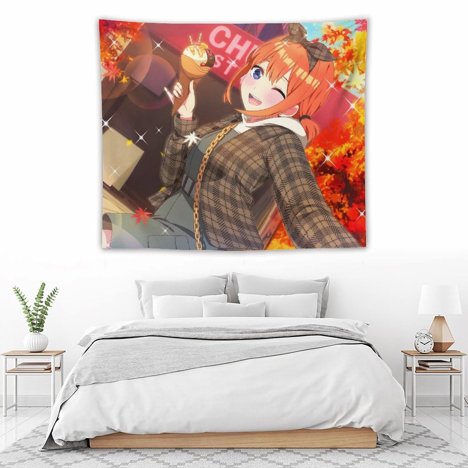 Amazon.co.jp: 五等分の花嫁 中野四葉 タペストリー 壁掛け 多