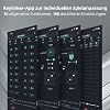 Machenike G5PROMAXSE Bluetooth Controller mit Ladestation 1000Hz Hall Effect Joysticks & Trigger Gaming Controller Wireless für PC/Switch/iOS/Android 2 Rücktasten Weiß