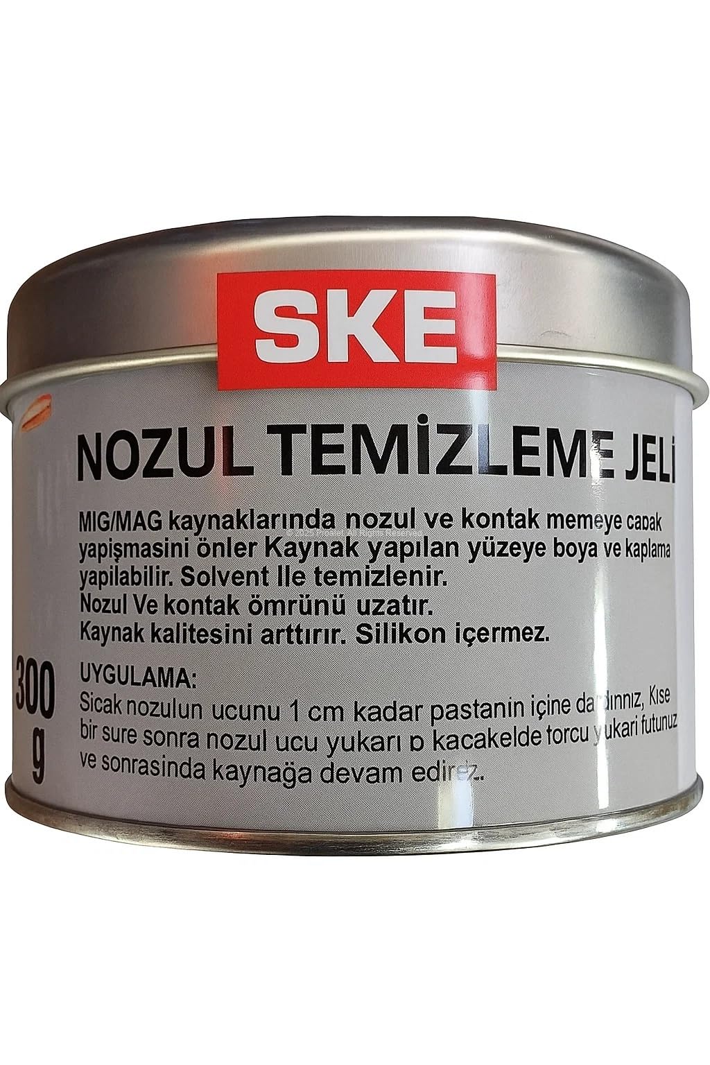 Proalet SKE Nozul Temizleme Jeli, Gazaltı Kaynak Koruyucu Pasta, 300 gr, MIG/MAG Uyumlu, Çapak Önleyici, Silikon İçermez, Solventle Temizlenebilir, Yüzey Dostu, Endüstriyel Jel