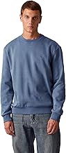 Calvin Klein 40QM430 Archival Logo Fleece Crew Neck Pullover
