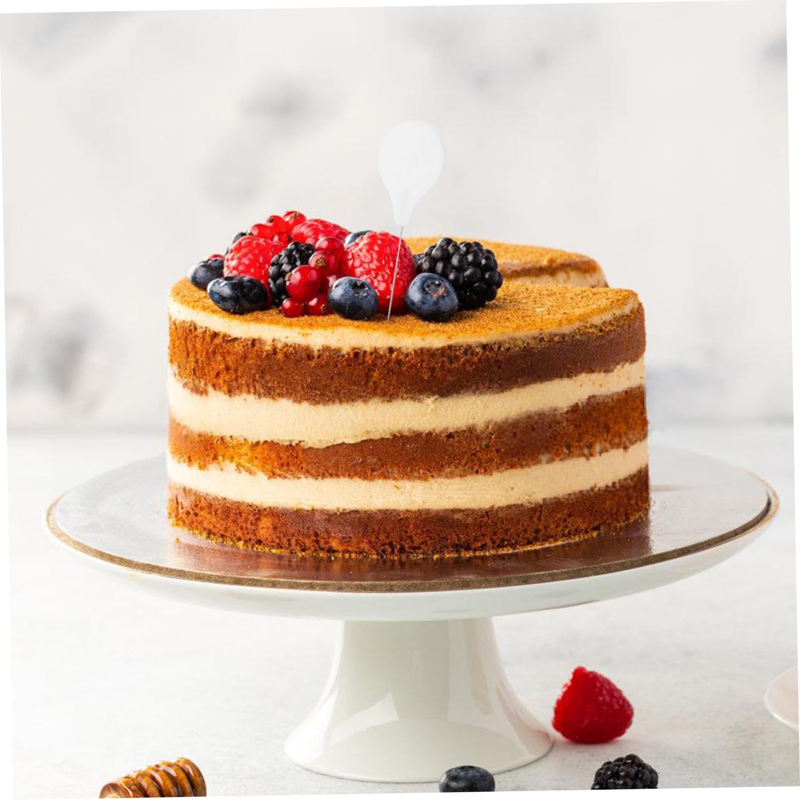 Ciieeo 10 Pezzi Perno di Prova di Cottura Torta Tester Bastoncini Tester di Cottura Perni di Prova della Torta Perno della Torta Ago Cottura Pick Bastoncini Sonda per Torta Spiedo Test