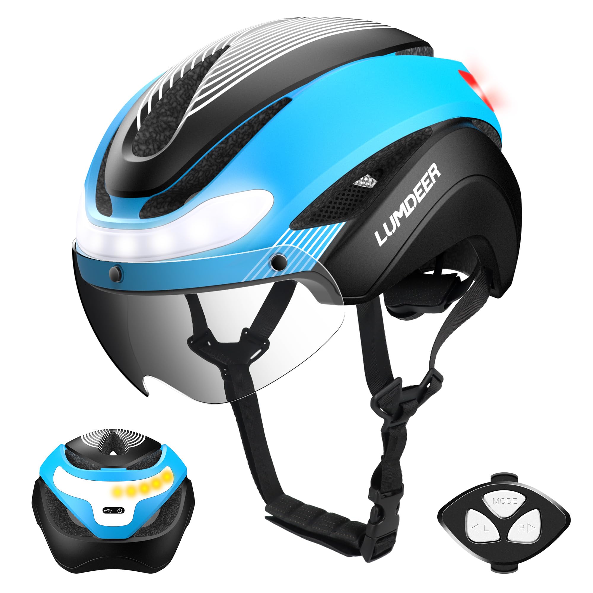 LUMDEER Smart E-Bike Helmet
