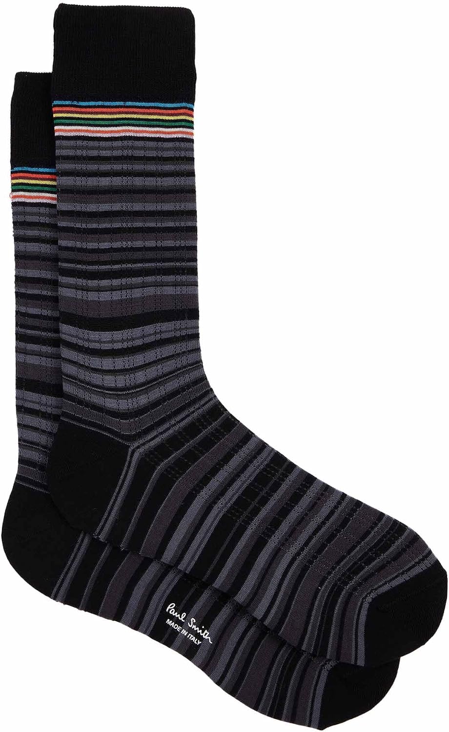 Paul Smith PS, MEN SOCK SHDW SIG MAURY,Black,0