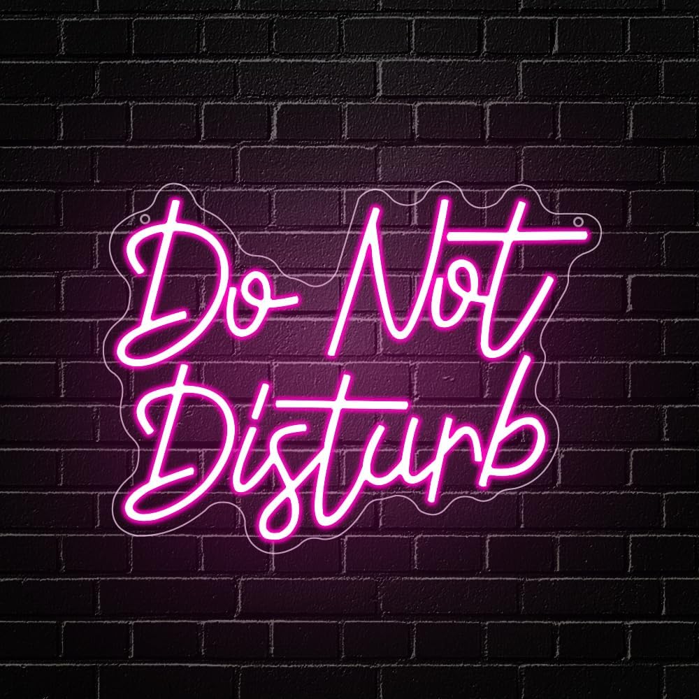 Do Not Disturb Neon Signs for Wall Decor, Busy Neon Sign USB Powered Light for Bedroom Game Room Hotel Office Business Meeting Decoration Do Not Disturb Neon Signs for Wall Decor, Busy Neon Sign USB Powered Light for Bedroom Game Room Hotel Office Business Meeting Decoration