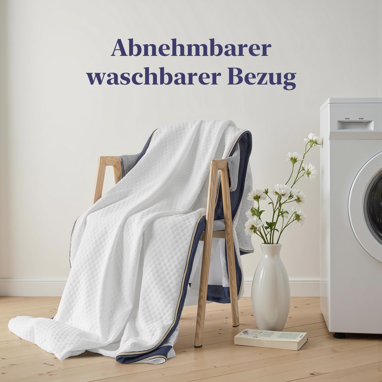BedStory Topper 180x200cm, 7,5cm Twee Hardheidsgraden H3&H2 Gel Topper met Verwijderbare en Wasbare Hoezen, Ademend en Comfortabel Matras Topper voor Boxspringbed en Oncomfortabele Bedden/Slaapbank BedStory Topper 180x200cm, 7,5cm Twee Hardheidsgraden H3&H2 Gel Topper met Verwijderbare en Wasbare Hoezen, Ademend en Comfortabel Matras Topper voor Boxspringbed en Oncomfortabele Bedden/Slaapbank