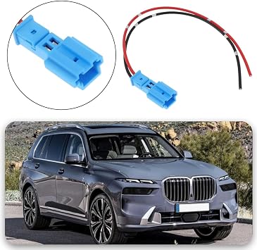 2pcs Car Speaker Adaptor Plugs Speaker Modification Tweeter Cable Compatible with BMW X1-X7 I3 I4 I8 IX3 E90 E91 E92 E93 2006-2011 15cm