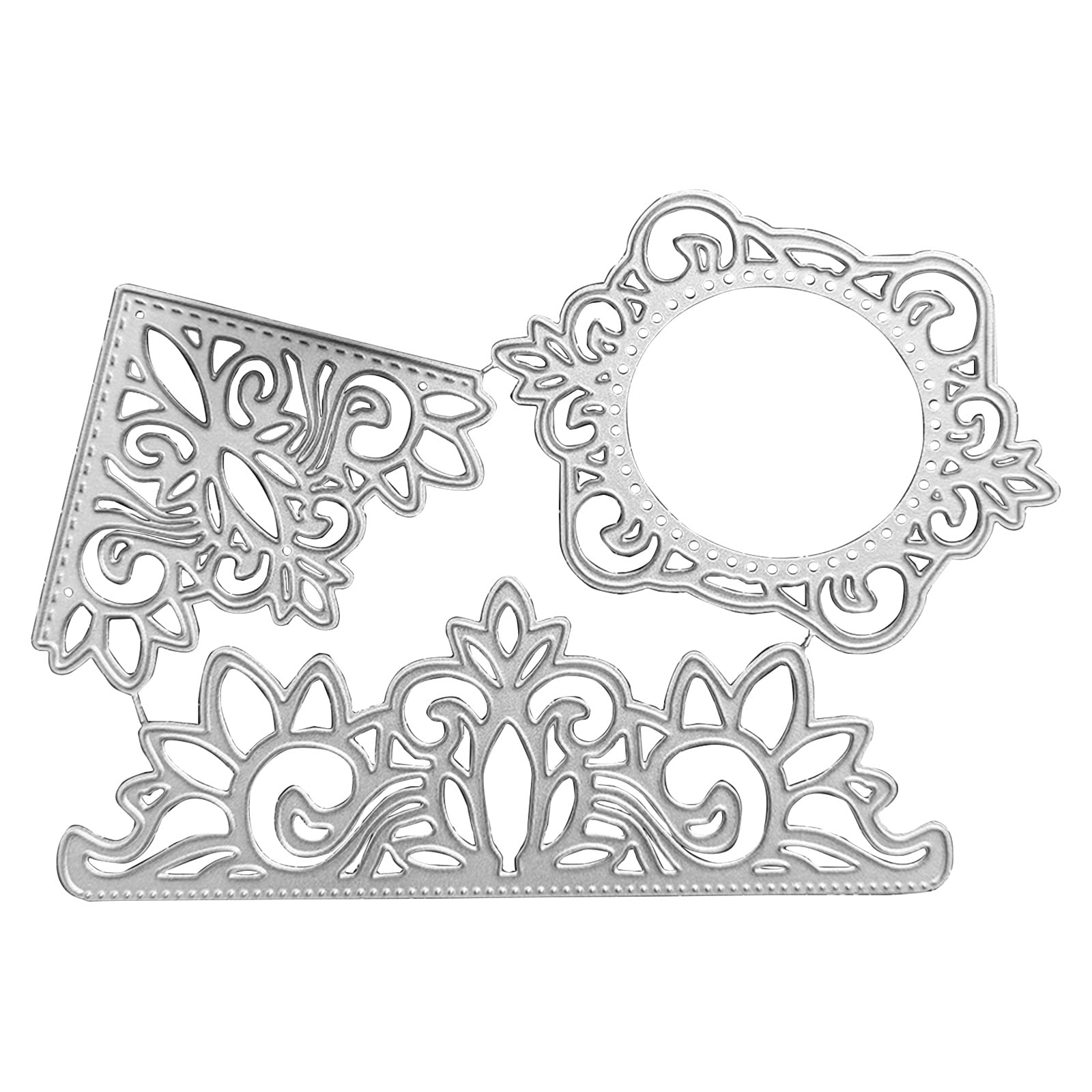 Buxuaaaa Frame Metal Cutting Dies Craft Carbon Steel Embossing Template Metal Stencils Scrapbooking for Card Die Cuts Die Cuts for Scrapbooking