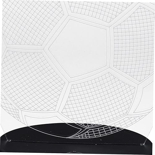 Miniatura 8 de GARVALON Lámpara de noche de fútbol, luz nocturna de fútbol, regalos para niñas, para niños, fútbol, balón de fútbol, ilusión, lámpara de mesita de