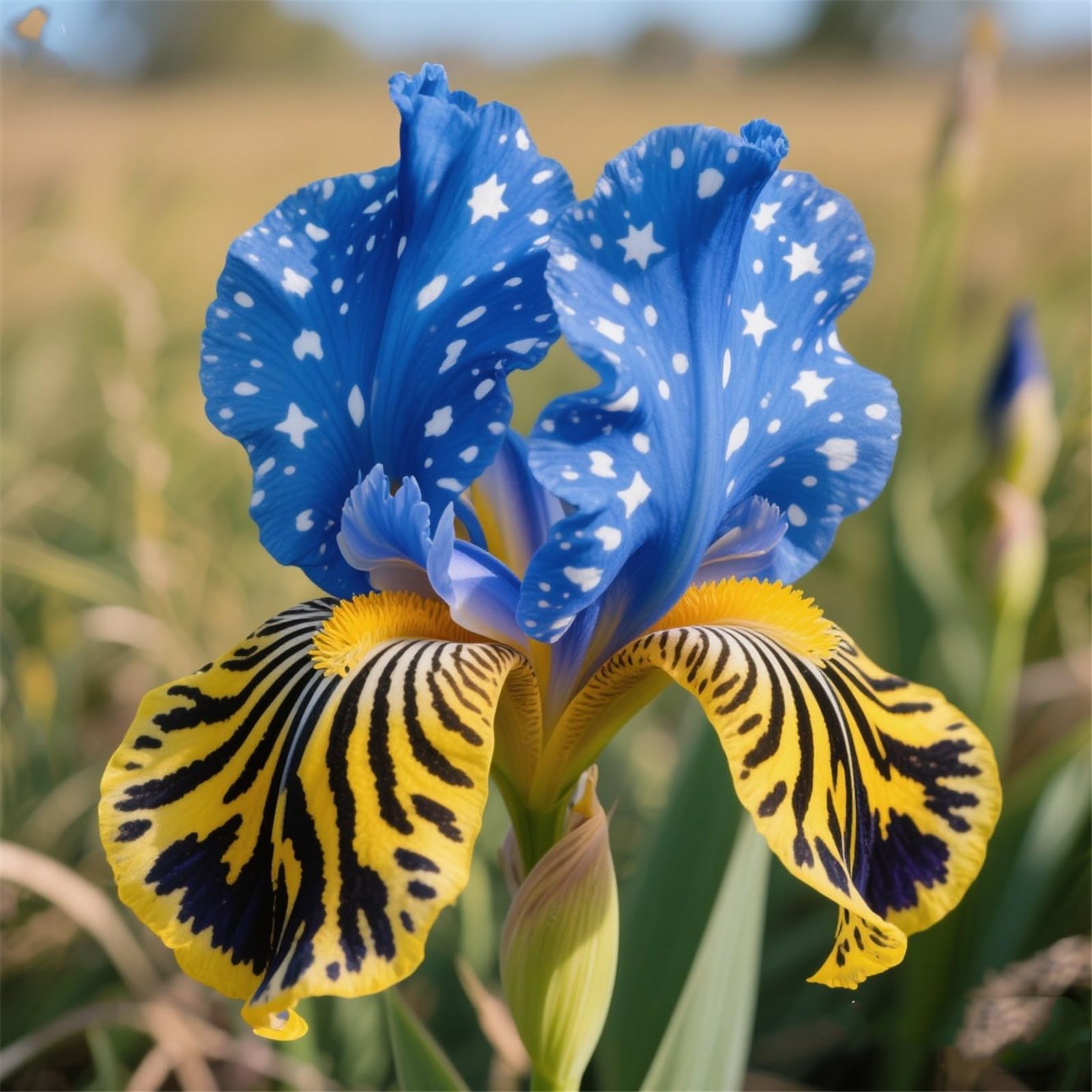 Perennial/Premium Iris Bulbs for Planting Now UK,Excellent Display,Rare/Mix Color iris Bulbs/Hardy/Resistant/Balcony/Low Maintenance-6bulbs-I