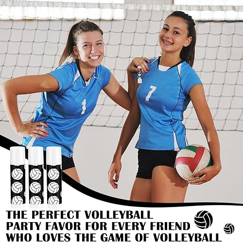 Miniatura 4 de Bálsamo labial de voleibol, regalos de equipo de voleibol, regalos de fiesta de voleibol, regalos de voleibol, bálsamo labial, regalo para equipo de