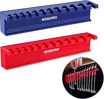 Amazon | WORKPRO 磁気レンチオーガナイザーラック2点セット 24