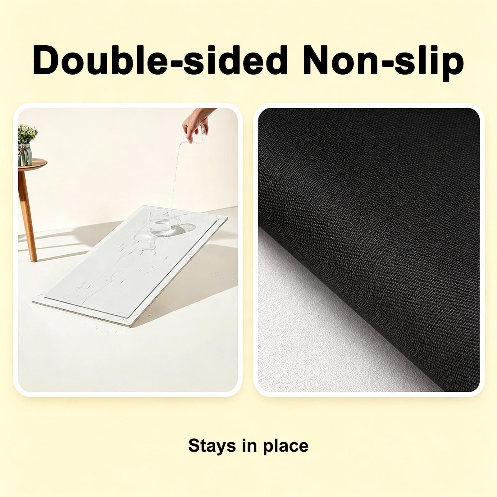 Tapis de Rebord de Fenêtre en Terre de Diatomées pour Prévenir la Poussière