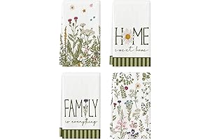 Artoid Mode Flower Family Home Spring Kitchen Towels