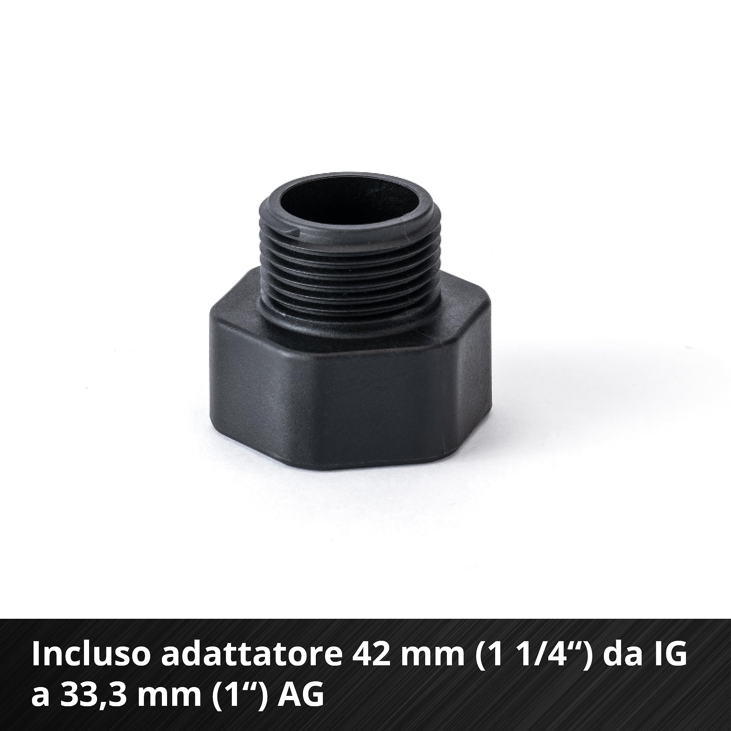 Einhell AQUINNA 36/30 Pompa Da Giardino A Batteria Power X-Change (36V - 2x18V, Funzione ECO, Portata 3000 L/h, Aspirazione Max 8 M, Prevalenza 26 M, Senza Batteria E Caricabatteria)