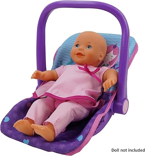 Miniatura 5 de 509 Crew: Asiento de coche de muñeca de sirena, juego de simulación para niños, se convierte en una silla de alimentación, a partir de 3 años