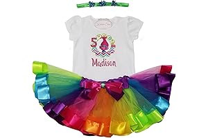 Personalized Trolls Birthday Outfit - Perfect for Your Little One's Special Day