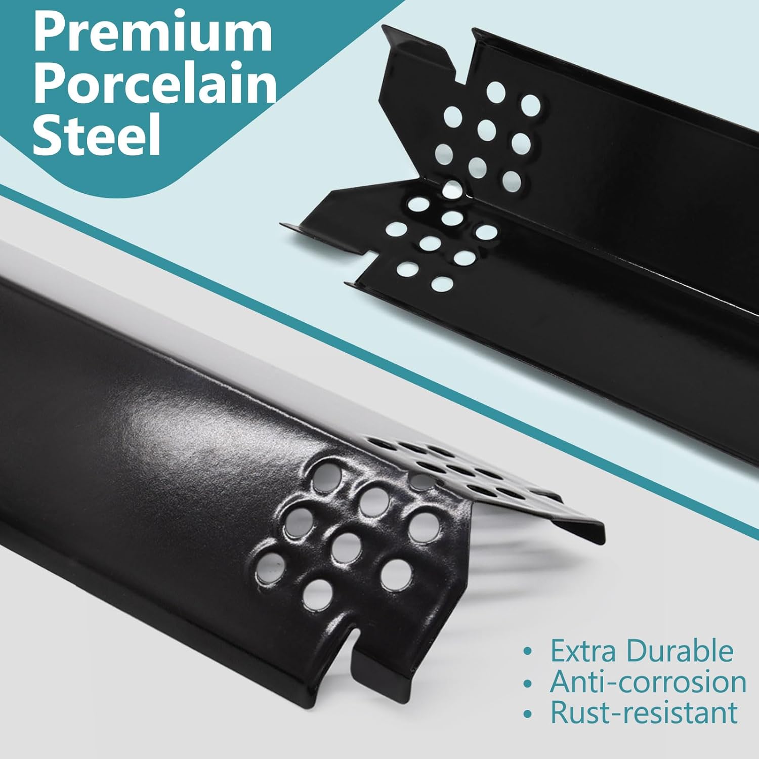 720-0864M Replacement Parts for Nexgrill 2 Burner 720-0864M 720-0864, Grill Grates, Heat Plate Shields, Burner Tube and Igniters Kit for Nexgrill 720-0864M 2-Burner Gas Grill Replacement Parts